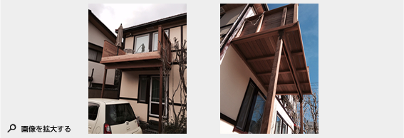 2015年2月施工 鎌倉市長谷Y様邸 ウッドデッキ