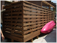 庭ウッドデッキ2