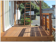 庭ウッドデッキ3